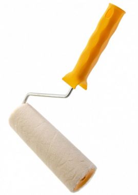 80229 — Валик лаки, 180 мм, ворс 5 мм, D  48 мм, D ручки  6 мм, велюр// сибртех СИБРТЕХ