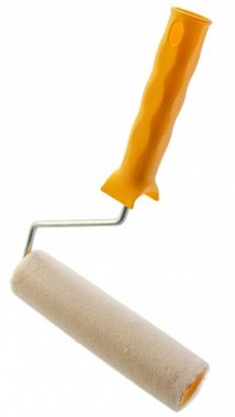 80242 — Валик  "Лаки", 180 мм, ворс 5 мм, D - 36 мм, D ручки - 6 мм, велюр СИБРТЕХ