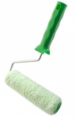 80251 — Валик работы с древесиной, 180 мм, ворс 12 мм, D  36 мм, D ручки  6 мм, микроволокно// сибртех СИБРТЕХ