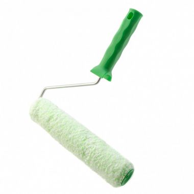 80252 — Валик работы с древесиной, 250 мм, ворс 12 мм, D  36 мм, D ручки  6 мм, микроволокно// сибртех СИБРТЕХ