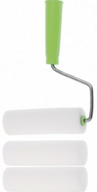 80450 — Набор: валик "ПОРОЛОН" с ручкой + 2 шубки, 140 мм, D - 42 мм, D ручки - 6 мм СИБРТЕХ