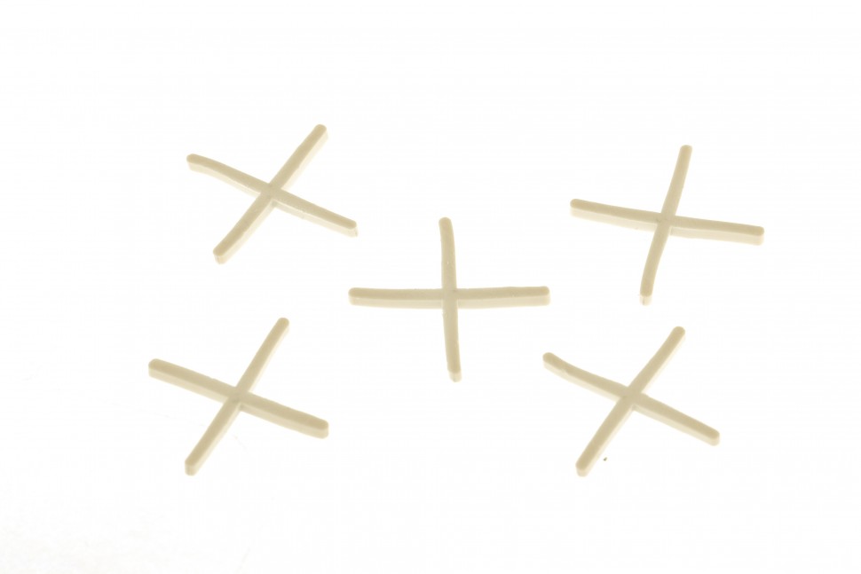 88023 — Крестики, 1,5 мм, для кладки плитки, 100 шт. СИБРТЕХ