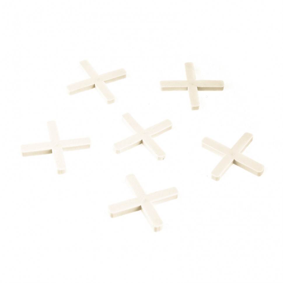 88025 — Крестики, 2,5 мм, для кладки плитки, 100 шт.// сибртех СИБРТЕХ