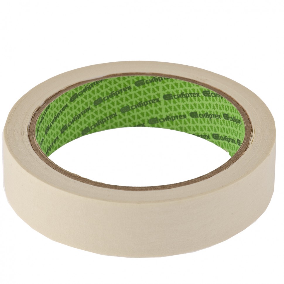 88701 — Лента малярная, 25 мм х 40 м, на бумажной основе СИБРТЕХ