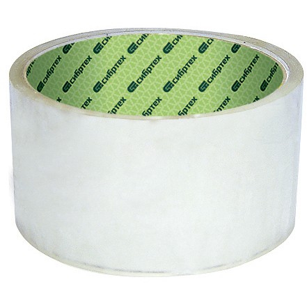 88722 — Клейкая лента "Эксперт", 45 мкм, 48 мм х 60 м, цвет прозрачный СИБРТЕХ