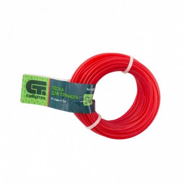 961435 — Леска для триммера круглая, 1,6 мм х 15 м, россия СИБРТЕХ