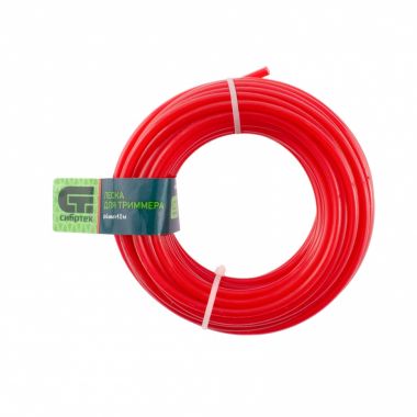 961495 — Леска для триммера круглая, 4,0 мм х 10 м, россия// СИБРТЕХ