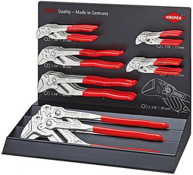 KN001923V01 — Дисплей для клещей переставныхгаечных ключей, пустой KNIPEX