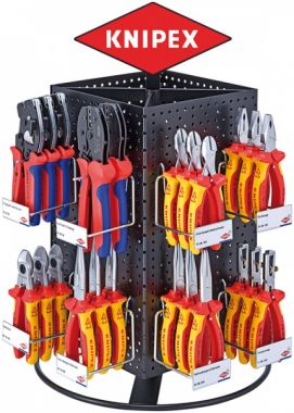 KN001928 — Стенд торговый вращающийся, пустой KNIPEX