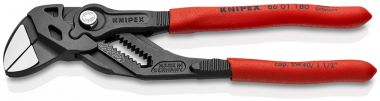 KN8601180SB — Клещи переставные  гаечный ключ, L180 мм, блистер KNIPEX
