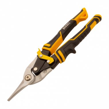 78370 — Ножницы по металлу,270мм, прямой рез,сталь-CrMo, трехкомп.рук-ки DENZEL