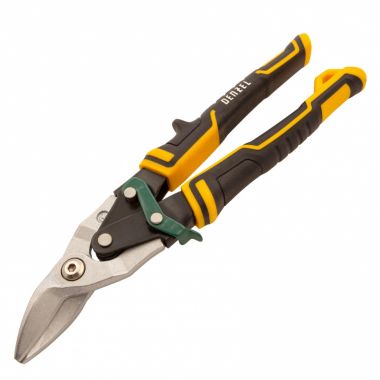 78371 — Ножницы по металлу,270мм, прямой и правый рез,сталь-СrMo, трехкомп.рук-ки DENZEL