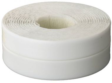 123412020 — 12341-20-20 STAYER 3.35 м x 40 мм x 3.35 м, профиль L, белая, бордюрная лента для ванн и раковин, Pr STAYER