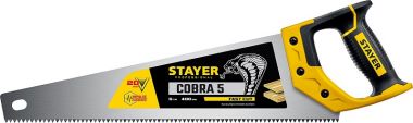 150640Z02 — Ножовка по дереву пила прямой крупный зуб быстрый ре STAYER