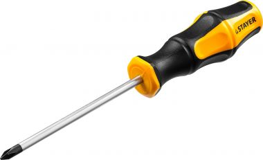 25052110Z02 — Отвертка STAYER MASTER HERCULES  сRV  противоскользящая рукоятка  PH1X100мм STAYER