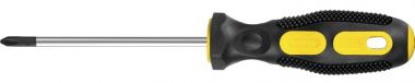 2510110Z02 — Отвертка  STAYER 2510110  двухкомпонентная рукоятка  магнитный наконечник  PH1X100мм STAYER