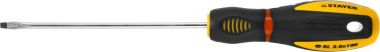 251310310Z03 — STAYER PROFI PROTECH. отвертка  двухкомп рукоятка  намагниченная  CRMO  SL3 0X100мм STAYER