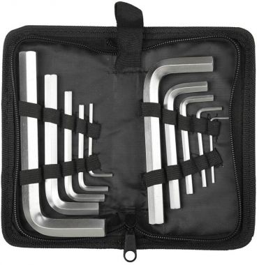 2740H10Z01 — Набор ключи имбусовые короткие сатинированное покрытие ч STAYER