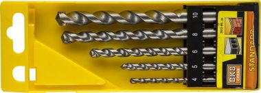 2912H5Z01 — Набор STAYER сверла STANDARD по бетону  4  5  6  8  10мм  5шт STAYER