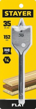 295035Z01 — STAYER FLAT 35X152мм, сверло по дереву перовое STAYER