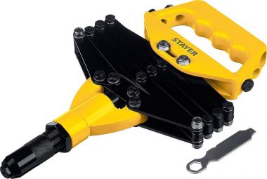 3115Z01 — Заклепочник рычажноскладной  STAYER RX900 POWERPRO 3115  для заклёпок 3.26.4 мм из алюминия  стали  нерж стали  литой корпус  PROFESSIONAL STAYER
