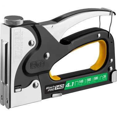 31510Z01 — Степлер для скоб BLACKPRO 140 4в1: тип 140  614 мм  / 36  1014 мм  / 300  1014 мм  / 500  14 мм   STAYER PROFESSIONAL STAYER