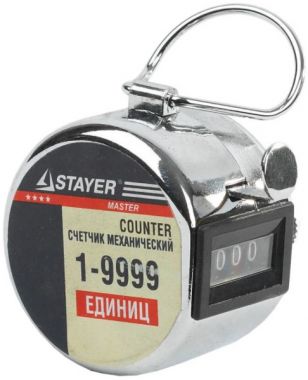 34195 — Счетчик STAYER PROFI механический  19999 STAYER