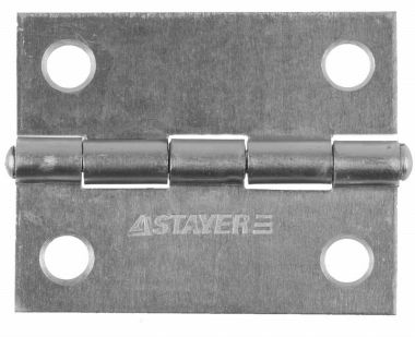 37611501 — Петля дверная универсальная цвет белый цинк STAYER