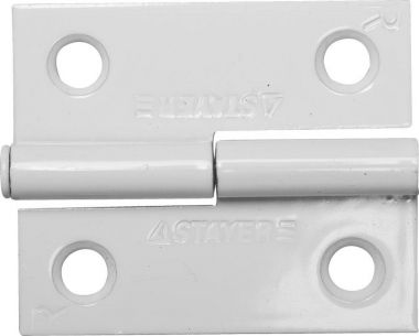 37613502R — Петля дверная STAYER MASTER разъемная, цвет белый, правая, 50мм STAYER