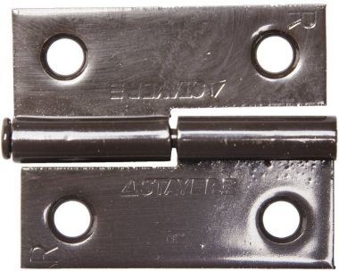 37613503R — Петля дверная STAYER MASTER разъемная, цвет коричневый, правая, 50мм STAYER