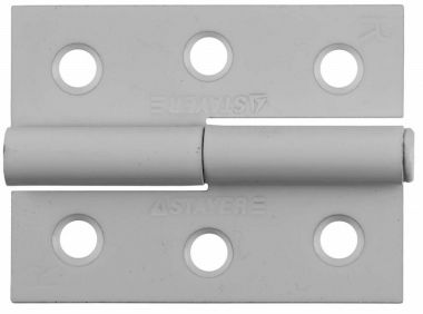 37613652R — Петля дверная разъемная цвет белый правая STAYER