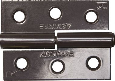 37613653R — Петля дверная STAYER MASTER разъемная  цвет коричневый  правая  65мм STAYER