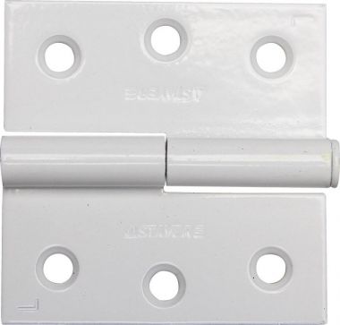 37613752L — Петля дверная STAYER MASTER разъемная  цвет белый  левая  75мм STAYER