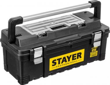 3800326Z01 — Ящик  для инструмента JUMBO26 пластиковый, STAYER PROFESSIONAL STAYER