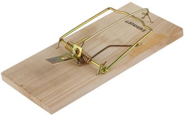 40501L — Крысоловка STAYER STANDARD  деревянное основание STAYER