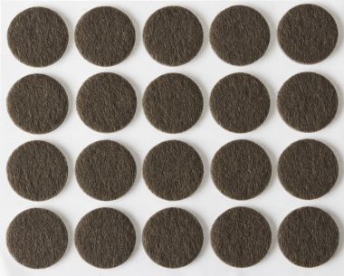 4091016 — Накладки на ебельные ножки самоклеящиеся фетровые коричневы STAYER