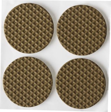 4091435 — Накладки на ебельные ножки самоклеящиеся эва коричневые кр STAYER