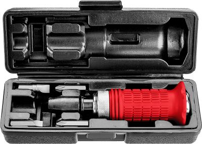 2565 — Отвертка ударноповоротная 6 предм., зубр ЗУБР