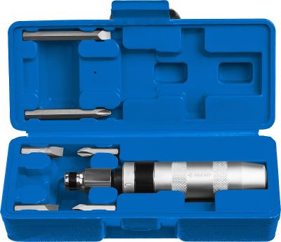 2567 — Профессионал отвертка ударноповоротная 8 предм., зубр ЗУБР