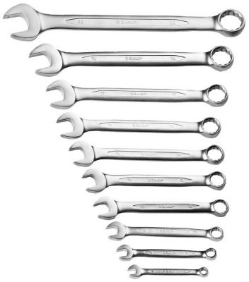 27028H12 — Набор комбинированных гаечных ключей 12 шт  6  24 мм  зубр ЗУБР