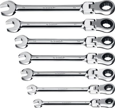 27101H7 — Набор ключей комбинированных (8пр) 819мм пласт. держатель VETTLER ЗУБР