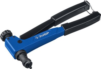 31055 — Заклепочник зубр рм6 в кейсе 31055, для резьбовых заклепок м3м6 алюминий, сталь, нерж. сталь, профессионал ЗУБР