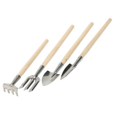 439691H4 — Набор зубр инструменты из нержавеющей стали для ухода за комнатными растениями  4шт ЗУБР