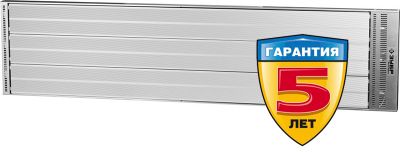 ИКОК34000Ф — Обогреватель зубр мастер инфракрасный, рифлёная панель, потолочный, закрытого типа, тэн, 4,0квт, 4,0 м, 380в ЗУБР