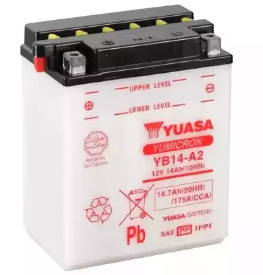 YB14A2 — MAINTENANCEBATTERY YUASA