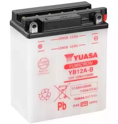 YB12AB — MAINTENANCEBATTERY YUASA