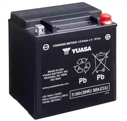 YIX30L — MAINTENANCE FREE BATTERY YUASA