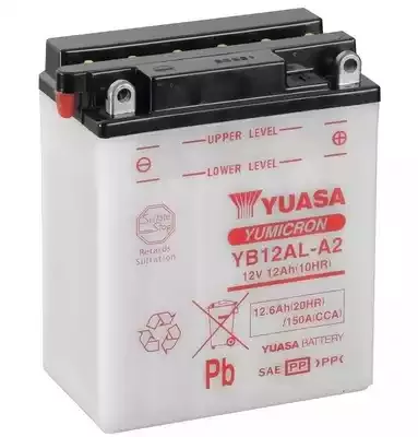 YB12ALA2 — MAINTENANCE FREE BATTERY YUASA