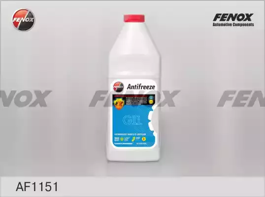 AF1151 — Антифриз готовый силикатный синий G11 1кг FENOX