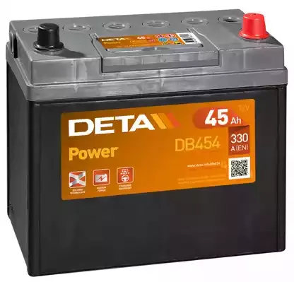 DB454 — Аккумулятор(емкость а/ч. 45, напряжение v 12) DETA